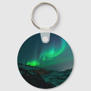 Grüne Nordlichter Schlüsselanhänger