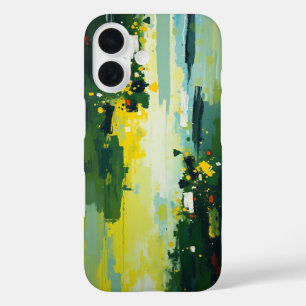 Grüne Oase: Eine serene Flucht iPhone 16 Hülle