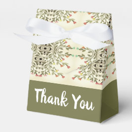 Grüne Oliven und Creme Geschenkschachtel