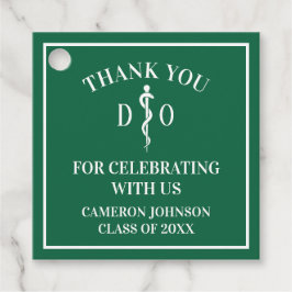 Grüne Osteopathische Medizinstudium Geschenkanhänger