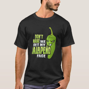 Grüne Paperentwürfe für einen Chili T-Shirt
