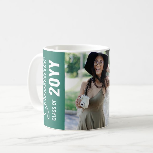 Grüne Partei für das klassische Foto Kaffeetasse (Vorderseite Links)