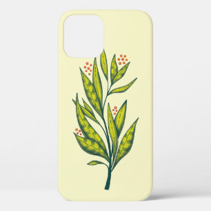 Grüne Pflanze Botanische Kunst Case-Mate iPhone Hülle