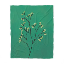 Grüne Pflanze Minimalistisch Botanische Kunst