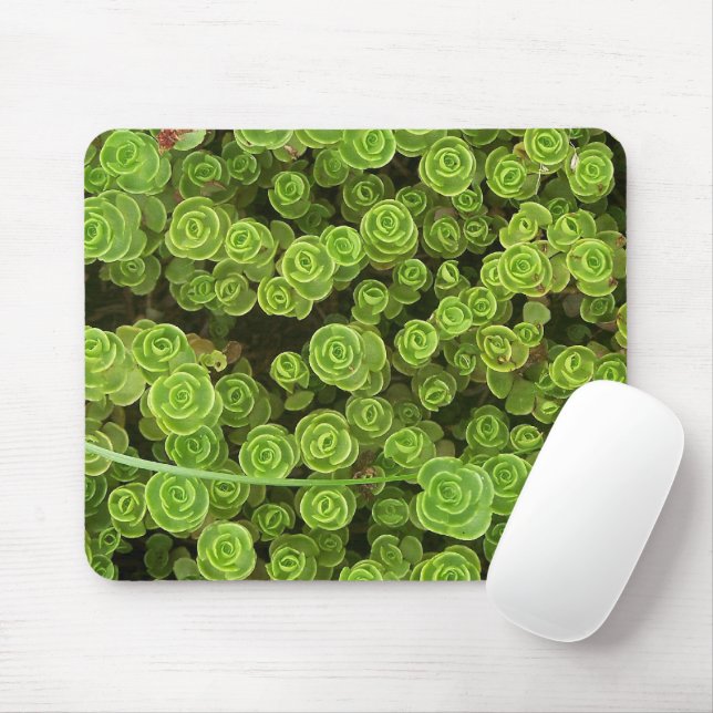 Grüne Pflanze Mousepad (Mit Mouse)