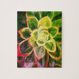 Grüne Pflanze Puzzle