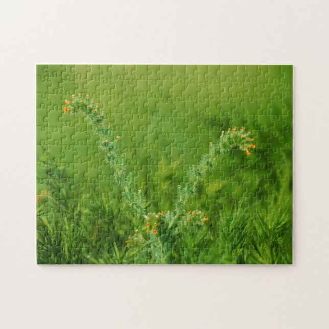 Grüne Pflanze Puzzle (Horizontal)