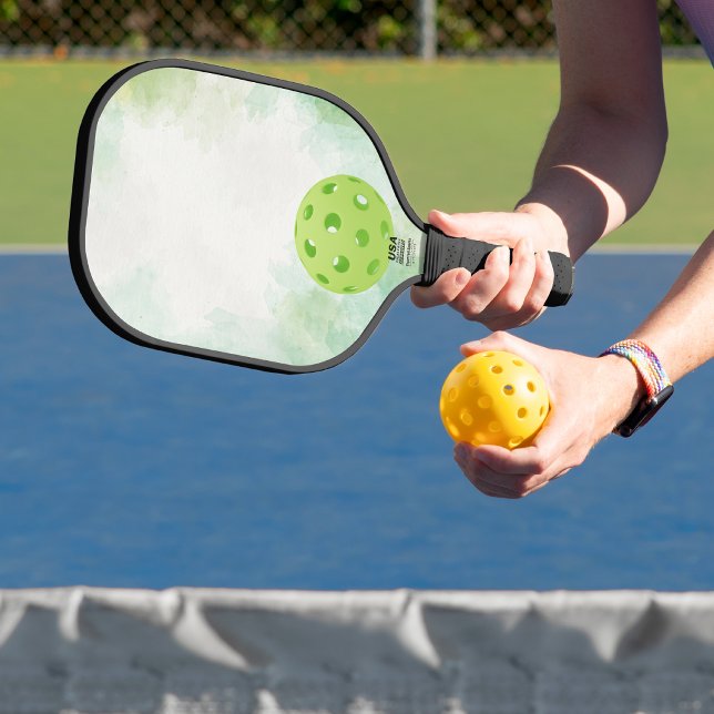 Grüne Pickle-Ball-Schläger Pickleball Schläger (Von Creator hochgeladen)
