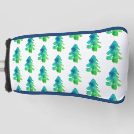 Grüne Pinienwälder Golf Headcover