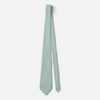 Grüne Polka-Dot-Necktie Krawatte