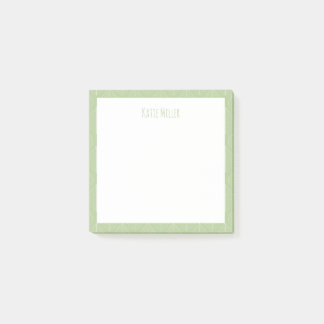 Grüne Post-it-Notizzettel Post-it Klebezettel