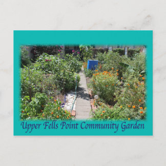 Grüne Postkarte Raumes UFPIA Baltimores