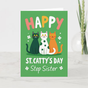 Grüne Punktekatze Karte
