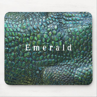 Grüne Reptilien Texturmousepad Mousepad