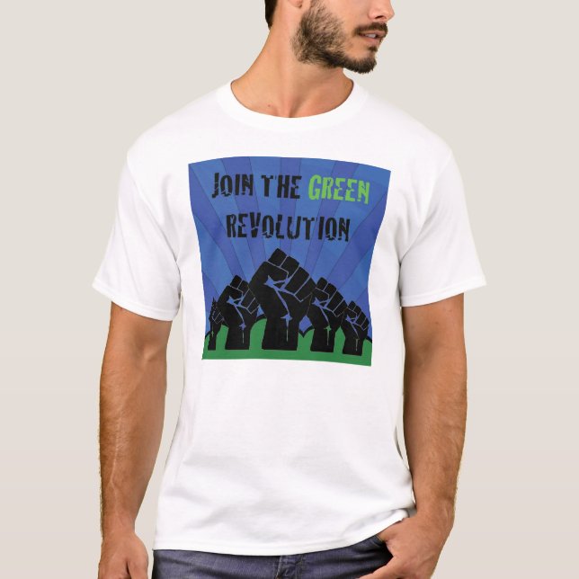 GRÜNE Revolution T-Shirt (Vorderseite)