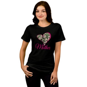 Grüne Rosa Blüte Tri-Blend Shirt