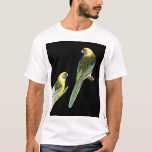 Grüne Rosella Paare - Platycercus caledonicus T-Shirt
