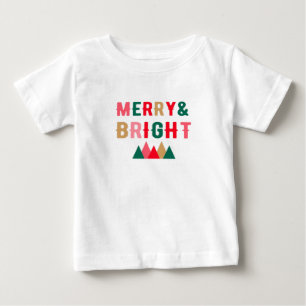 Grüne rot und braun muffe Typografie Baby T-shirt