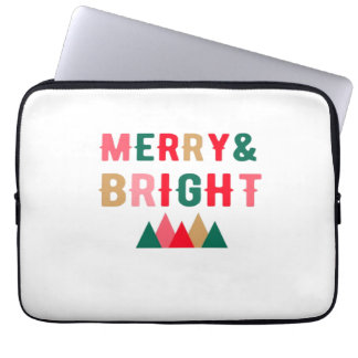 Grüne rot und braun muffe Typografie Laptopschutzhülle
