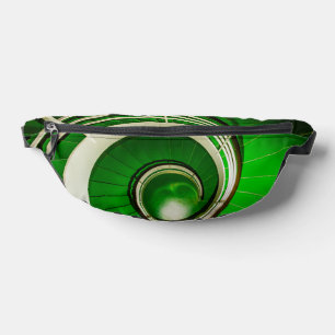 Grüne Rundtreppe Bauchtasche