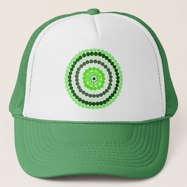 Grüne Scheiben, Truckerkappe (Vorderseite)