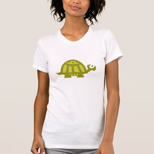 Grüne Schildkröte T-Shirt (Vorderseite)