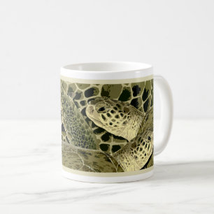 Grüne Schildkröte-Tasse Kaffeetasse
