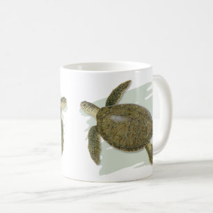 Grüne Schildkröte-Tasse Tasse