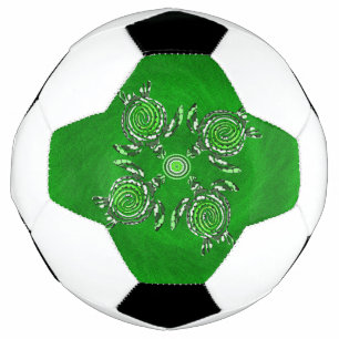 Grüne Schildkröten Kunst, Fußball