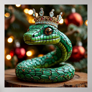 Grüne Schlange Poster