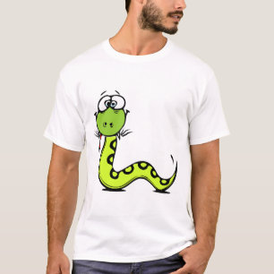 Grüne Schlange T-Shirt