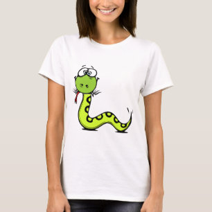 Grüne Schlange T-Shirt