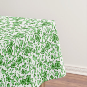 Grüne Schmetterlinge Blume Frühlingsblüte Tischdecke