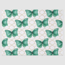 Grüne Schmetterlinge