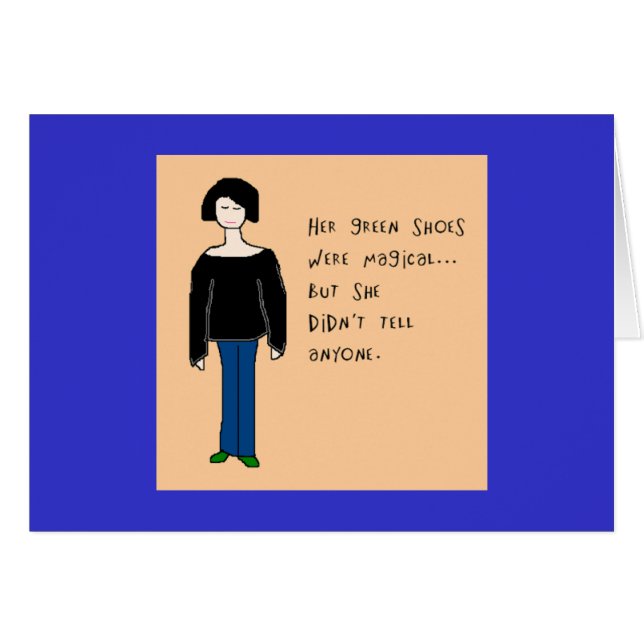 Grüne Schuhe (Vorderseite (Horizontal))