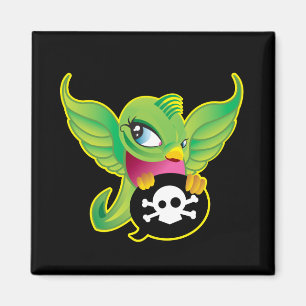 Grüne Schwalbe Magnet