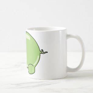Grüne Schwein-Tasse Tasse
