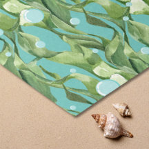 Grüne Seagrass-Blase Escape-Tissue-Papier