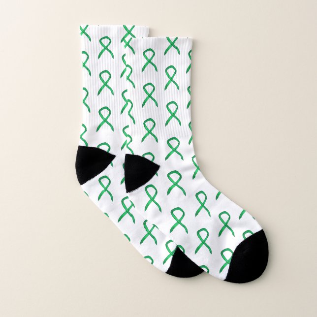 Grüne Sensibilisierungskamera Socken (Paar)
