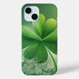 Grüne Shamrocks Frohen St. Patrick's Day (7) c Case-Mate iPhone Hülle