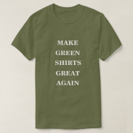 Grüne Shirts wieder großartig machen