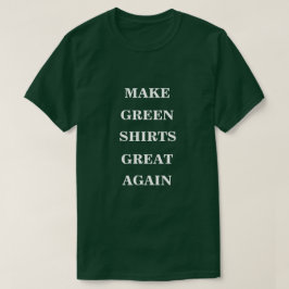 Grüne Shirts wieder großartig machen