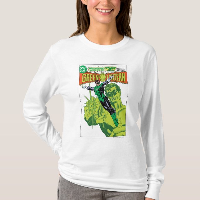 Grüne Signalleuchte - Comic-Abdeckung T-Shirt (Vorderseite)