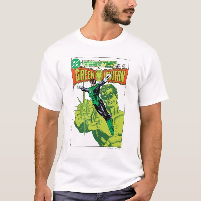 Grüne Signalleuchte - Comic-Abdeckung T-Shirt (Vorderseite)