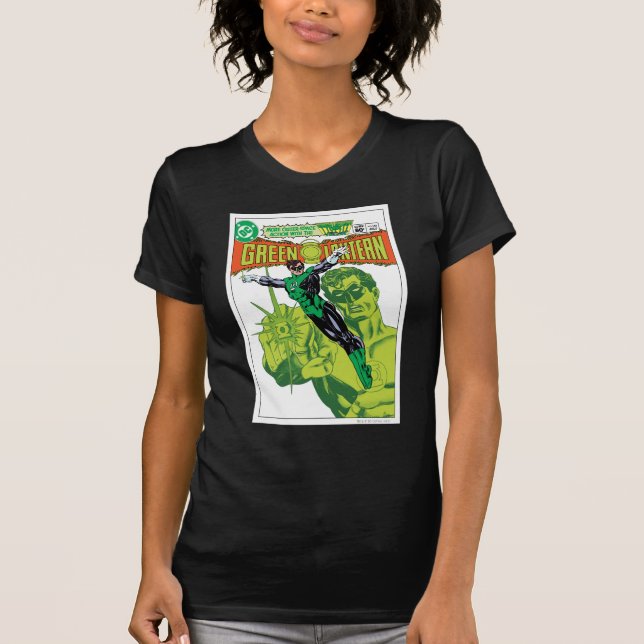 Grüne Signalleuchte - Comic-Abdeckung T-Shirt (Vorderseite)
