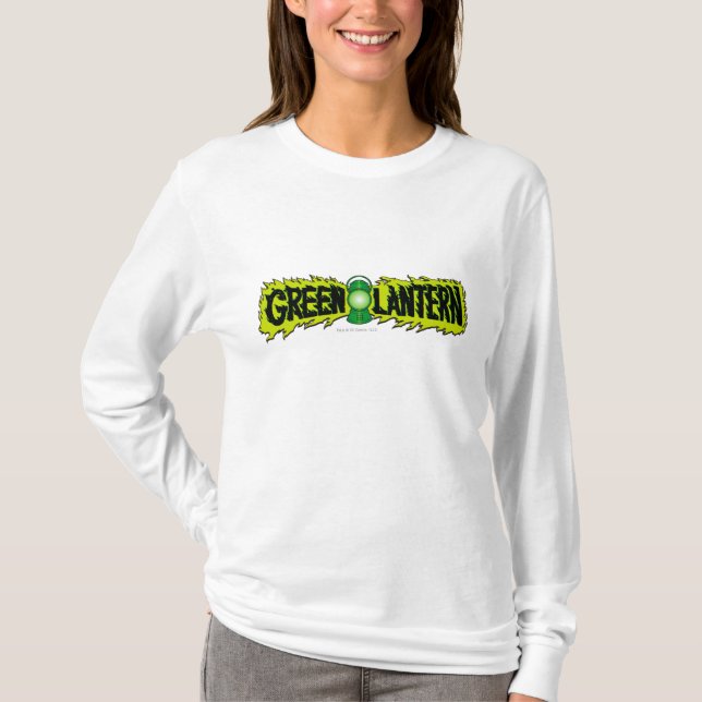 Grüne Signalleuchte (glühende Signalleuchte) 2 T-Shirt (Vorderseite)