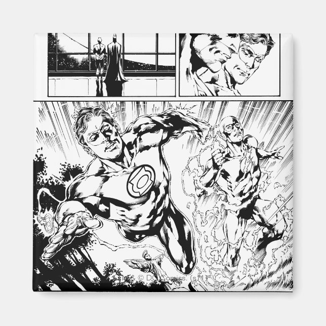 Grüne Signalleuchten und das Flash-Panel 2 Magnet (Vorne)