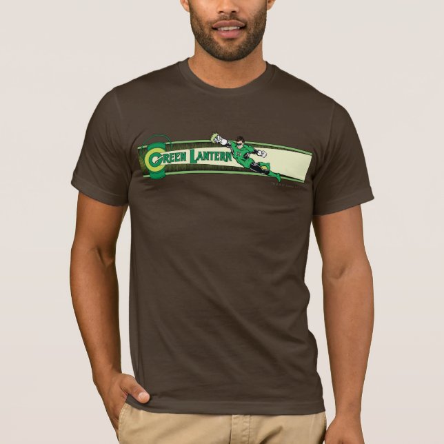 Grüne Signalleuchten und Logo T-Shirt (Vorderseite)