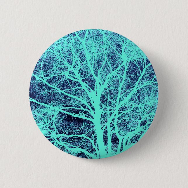 Grüne Silhouette Button (Vorderseite)