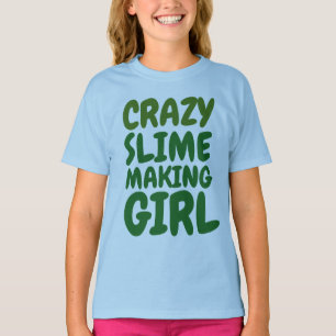 GRÜNE SLIME MACHEN KIDS T - Shirt, Girls T-Shirt